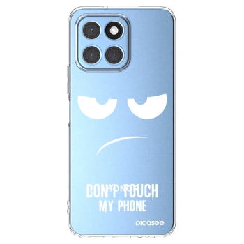 Picasee silikonowe przeźroczyste etui na Honor X6 - Don't Touch My Phone