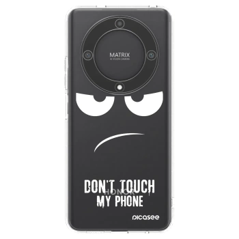 Picasee silikonowe przeźroczyste etui na Honor Magic5 Lite 5G - Don't Touch My Phone