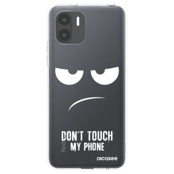 Picasee silikonowe przeźroczyste etui na Xiaomi Redmi A2 - Don't Touch My Phone