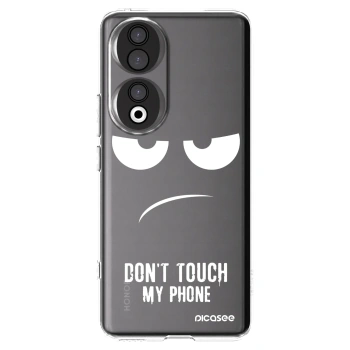 Picasee silikonowe przeźroczyste etui na Honor 90 5G - Don't Touch My Phone
