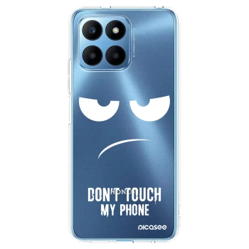 Picasee silikonowe przeźroczyste etui na Honor 70 Lite - Don't Touch My Phone