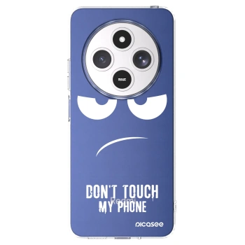 Picasee silikonowe przeźroczyste etui na Xiaomi Redmi 14C - Don't Touch My Phone