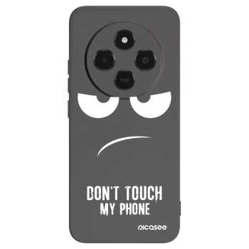 Picasee silikonowe czarne etui na Xiaomi Poco C75 - Don't Touch My Phone