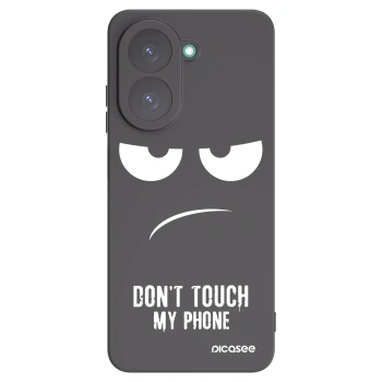Picasee silikonowe czarne etui na Xiaomi Redmi A5 - Don't Touch My Phone