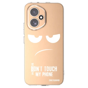 Picasee silikonowe przeźroczyste etui na Honor 400 5G - Don't Touch My Phone