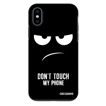 Etui na Apple iPhone X/XS - Don't Touch My Phone
