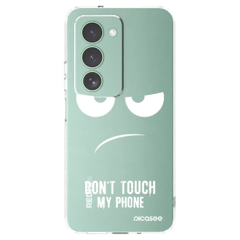 Picasee silikonowe przeźroczyste etui na Xiaomi Redmi 15 5G - Don't Touch My Phone
