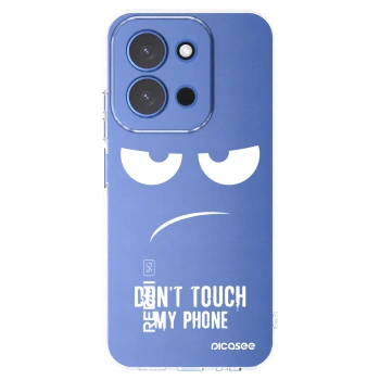 Picasee silikonowe przeźroczyste etui na Xiaomi Redmi 15C 4G - Don't Touch My Phone