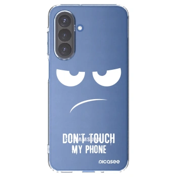 Picasee silikonowe przeźroczyste etui na Samsung Galaxy A17 5G - Don't Touch My Phone