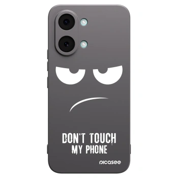 Picasee silikonowe czarne etui na Xiaomi Poco X8 Pro Max - Don't Touch My Phone