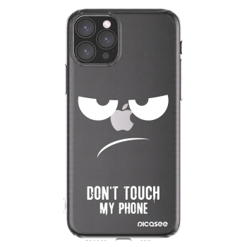Picasee silikonowe przeźroczyste etui na Apple iPhone 11 Pro - Don't Touch My Phone
