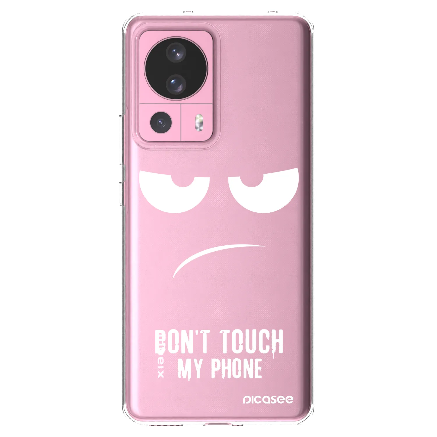 Picasee silikonowe przeźroczyste etui na Xiaomi 13 Lite - Don't Touch My Phone
