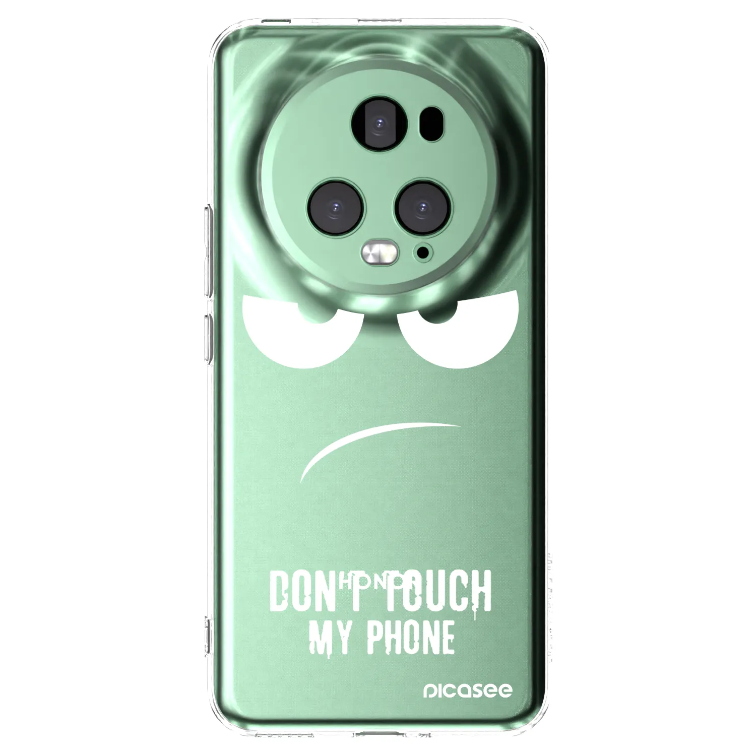Picasee silikonowe przeźroczyste etui na Honor Magic5 Pro - Don't Touch My Phone