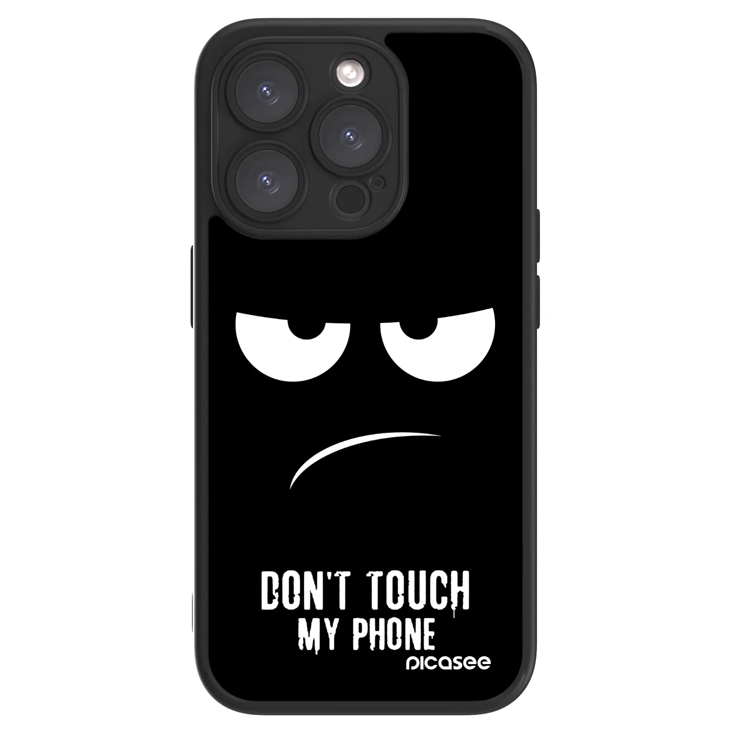 Picasee ULTIMATE CASE MagSafe pro Apple iPhone 15 Pro - Don't Touch My Phone