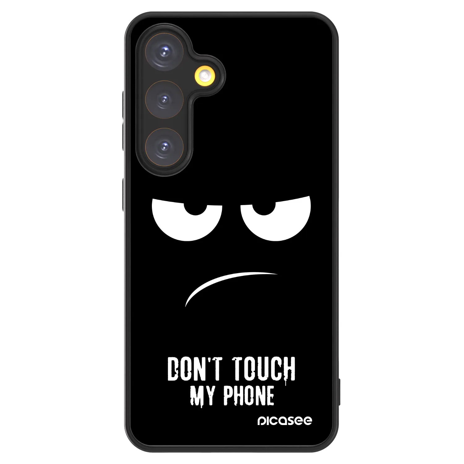 Picasee ULTIMATE CASE PowerShare pro Samsung Galaxy S24 S921B 5G - Don't Touch My Phone