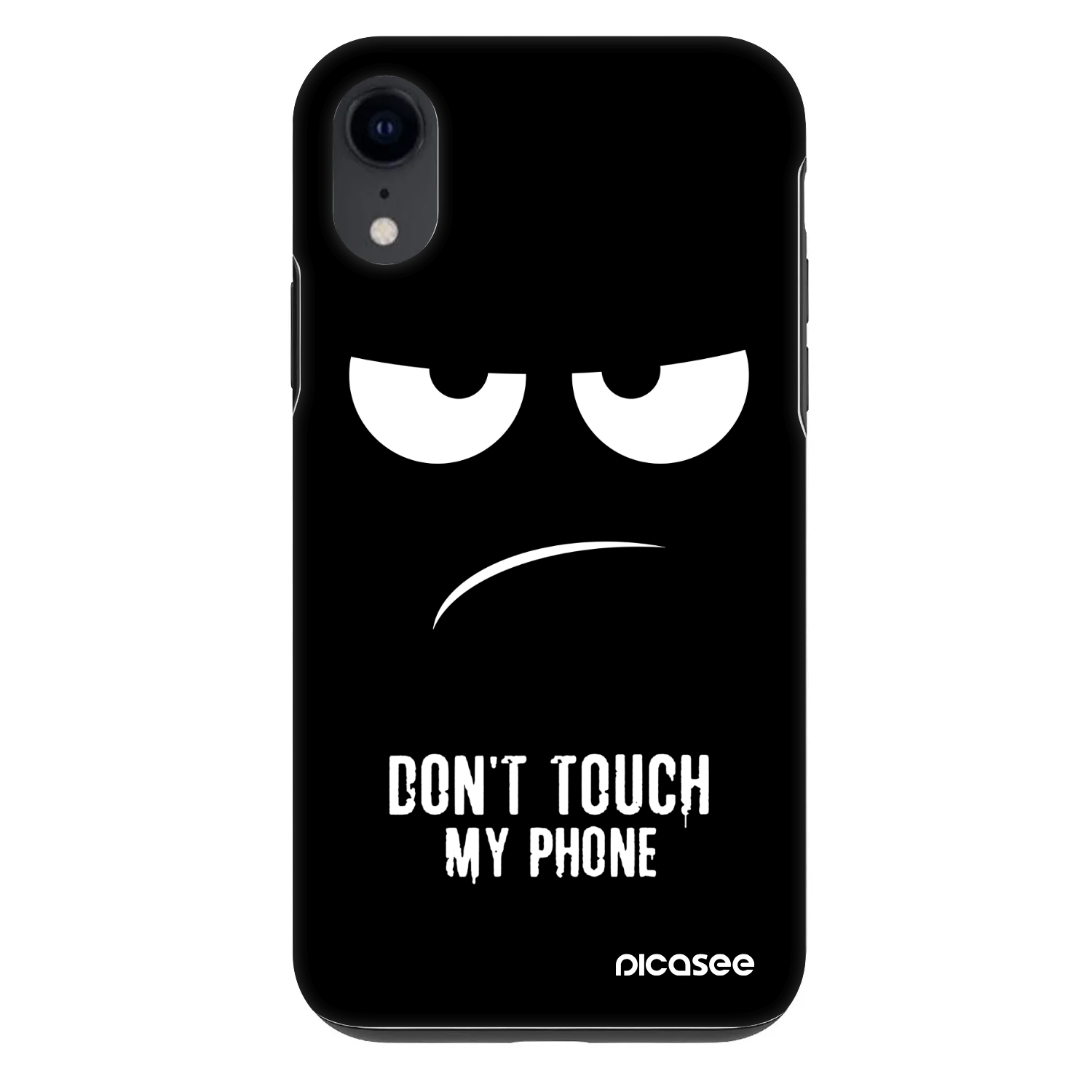 Picasee Fashion Case na Apple iPhone XR - Don't Touch My Phone