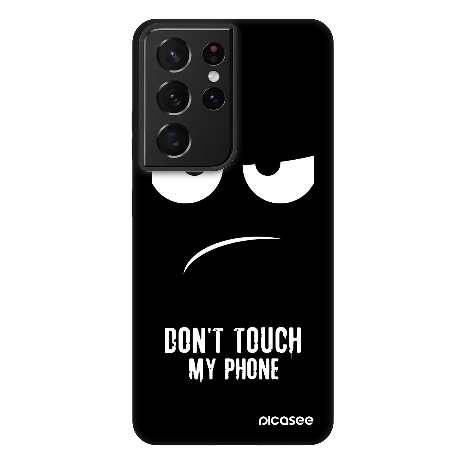 Picasee Fashion Case na Samsung Galaxy S21 Ultra 5G G998B - Don't Touch My Phone