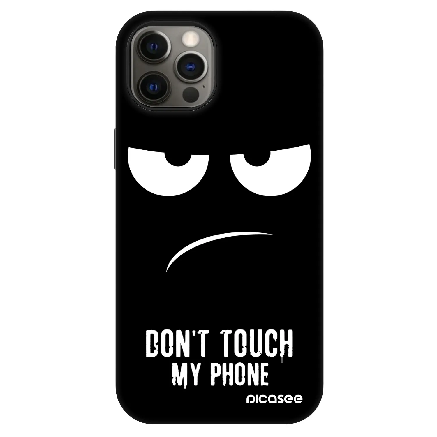 Picasee Fashion Case MagSafe na Apple iPhone 12 - Don't Touch My Phone