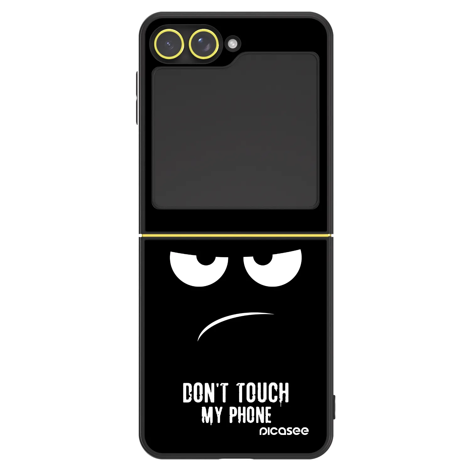 Picasee ULTIMATE CASE na Samsung Galaxy Z Flip7 FE 5G - Don't Touch My Phone