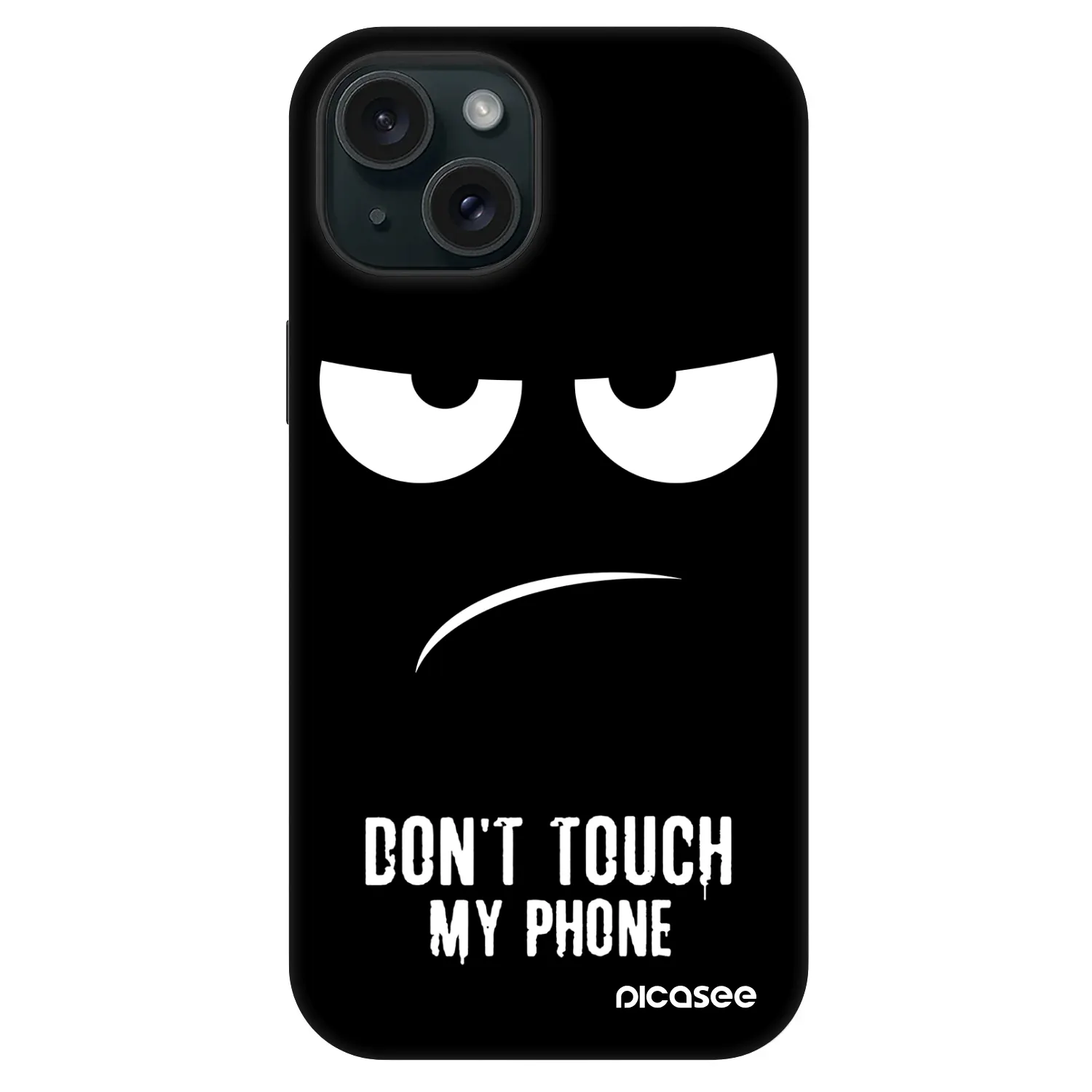 Picasee Fashion Case MagSafe na Apple iPhone 15 - Don't Touch My Phone