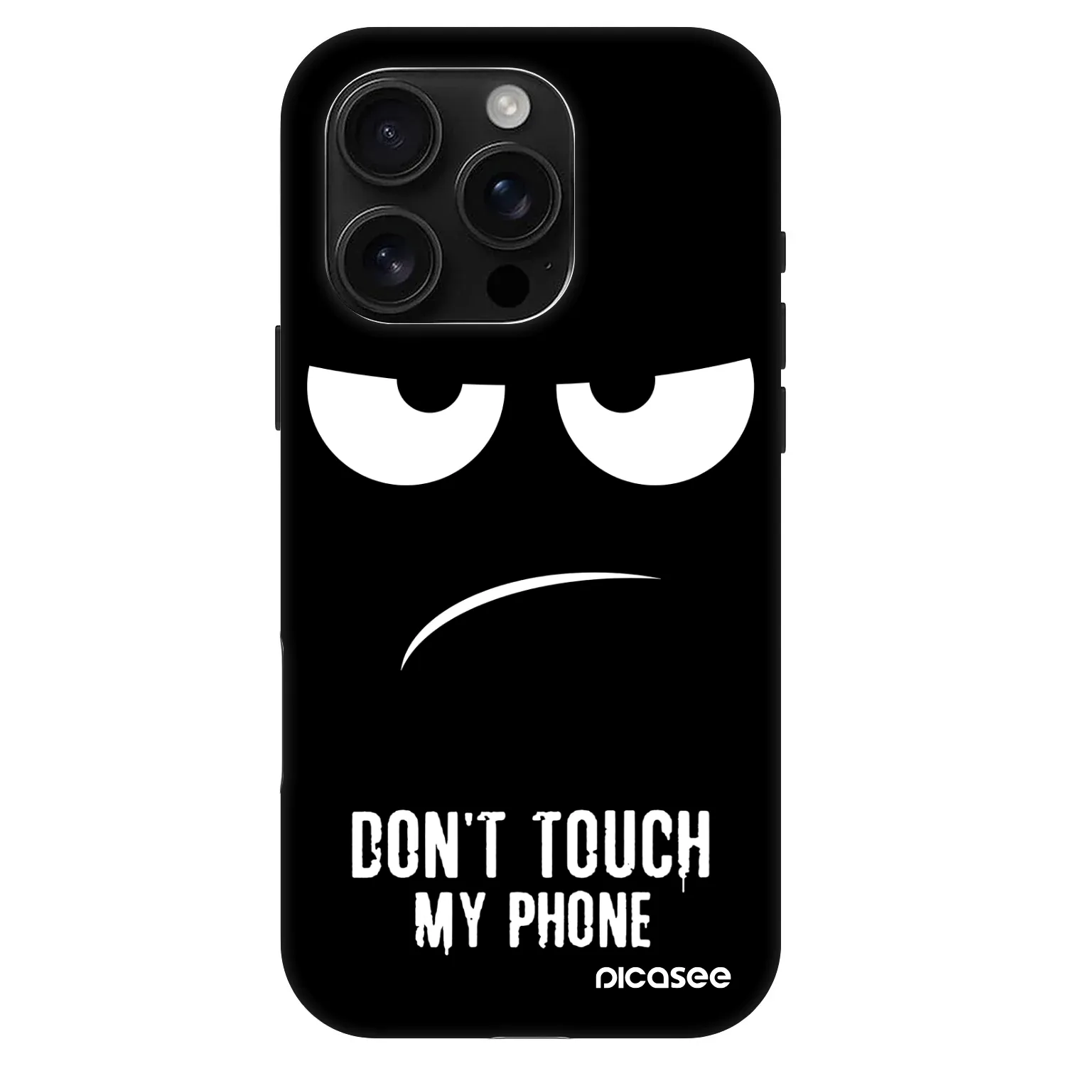 Picasee Fashion Case MagSafe na Apple iPhone 16 Pro - Don't Touch My Phone