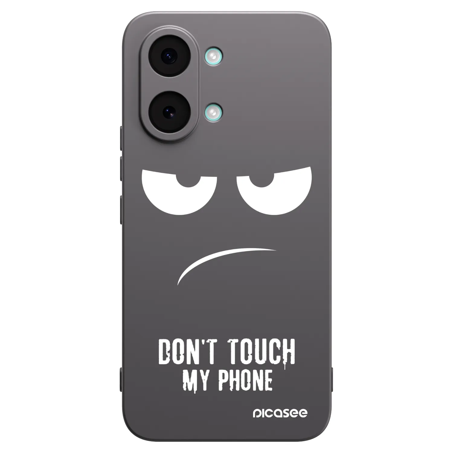 Picasee silikonowe czarne etui na Xiaomi Poco X8 Pro Max - Don't Touch My Phone