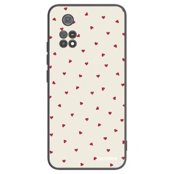 Picasee silikonowe czarne etui na Xiaomi Poco M4 Pro - Little Love