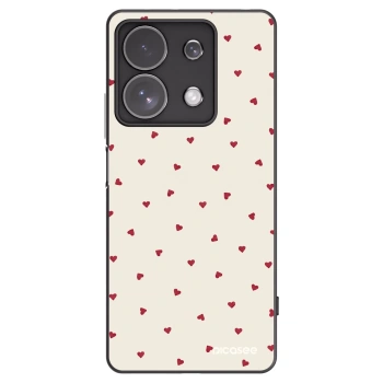 Picasee silikonowe czarne etui na Xiaomi Redmi Note 13 Pro 4G - Little Love