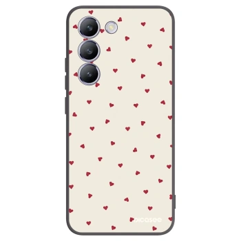 Picasee silikonowe czarne etui na Vivo V40 SE 5G - Little Love