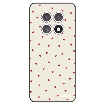 Picasee silikonowe czarne etui na Xiaomi Redmi Note 15 4G - Little Love