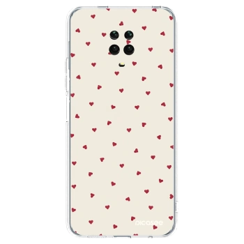 Picasee silikonowe przeźroczyste etui na Xiaomi Redmi Note 9S - Little Love