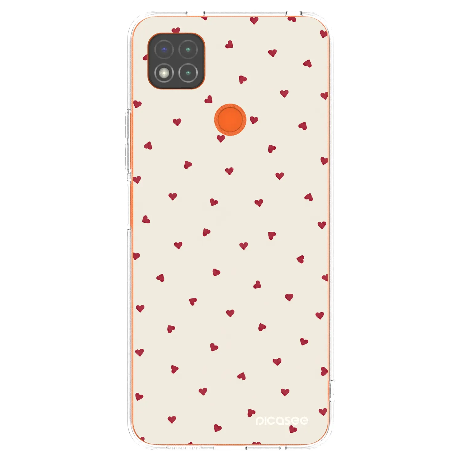 Picasee silikonowe przeźroczyste etui na Xiaomi Redmi 9C - Little Love