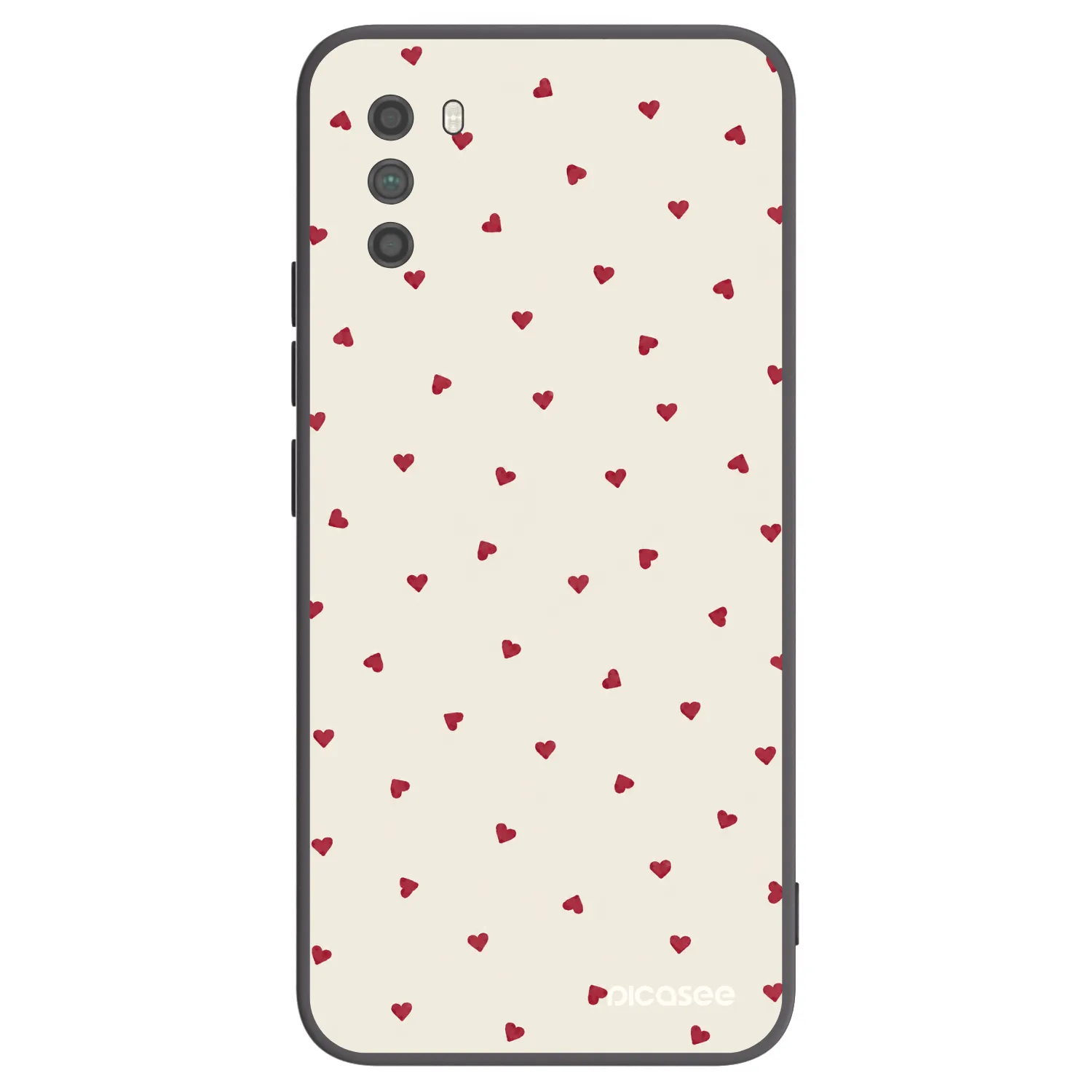 Picasee silikonowe czarne etui na Xiaomi Poco M3 - Little Love