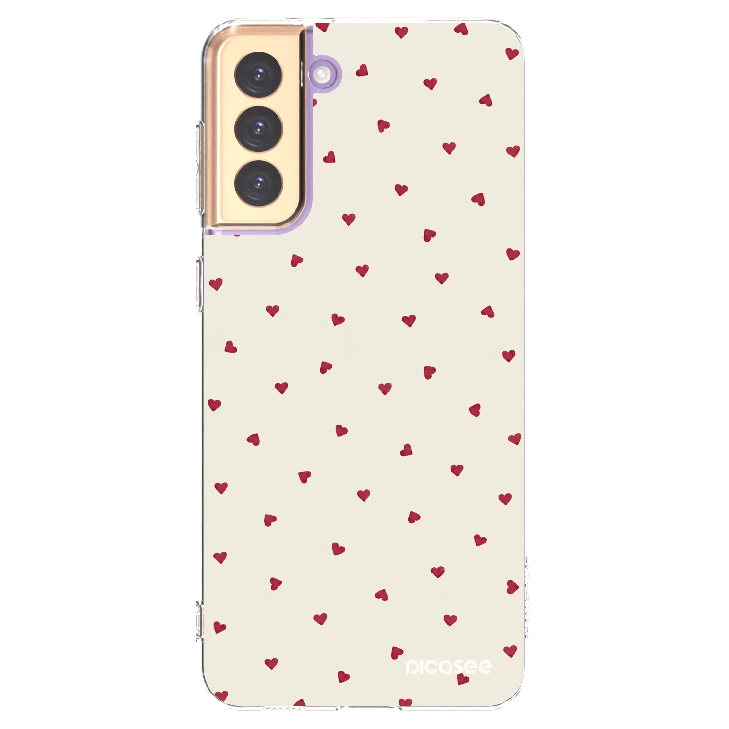 Picasee silikonowe przeźroczyste etui na Samsung Galaxy S21+ 5G G996F - Little Love