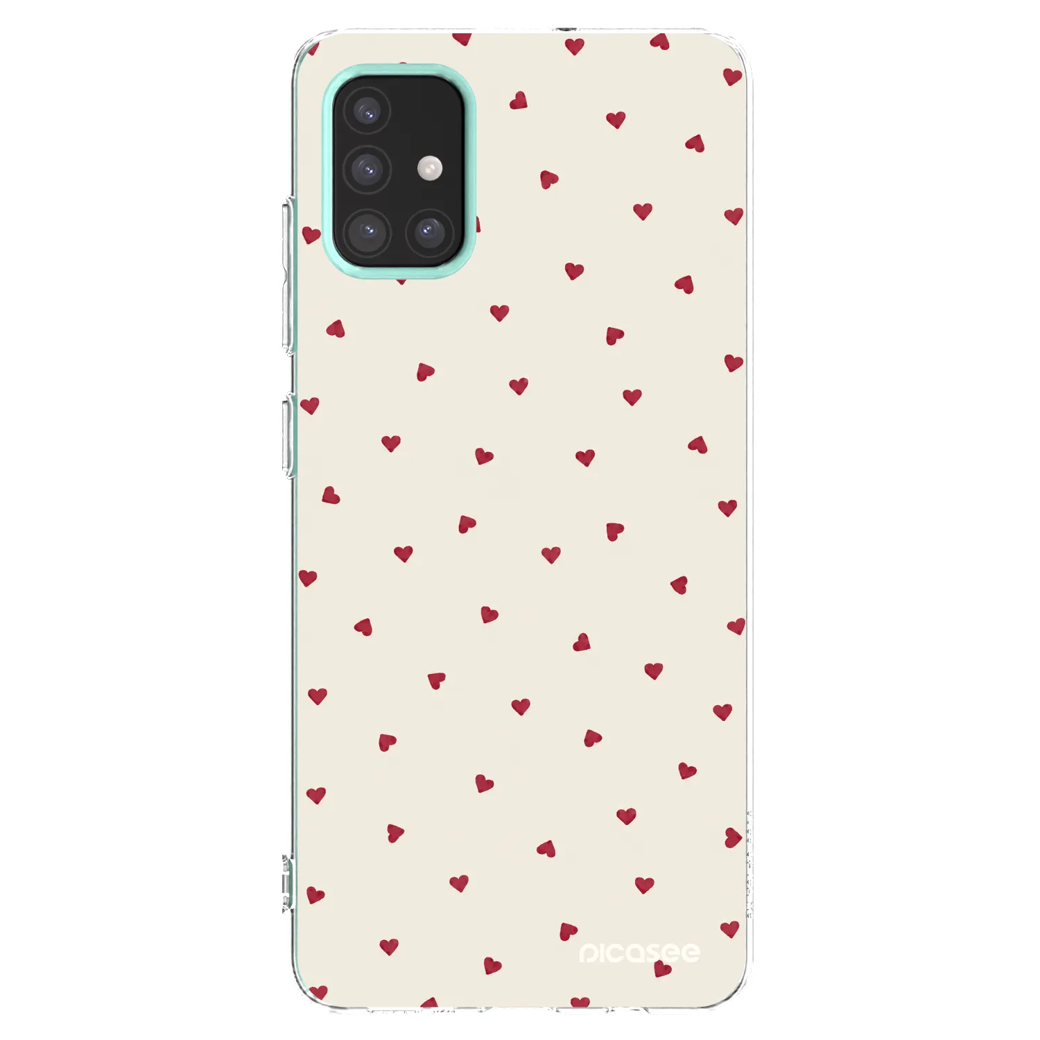 Picasee silikonowe przeźroczyste etui na Samsung Galaxy M31s - Little Love