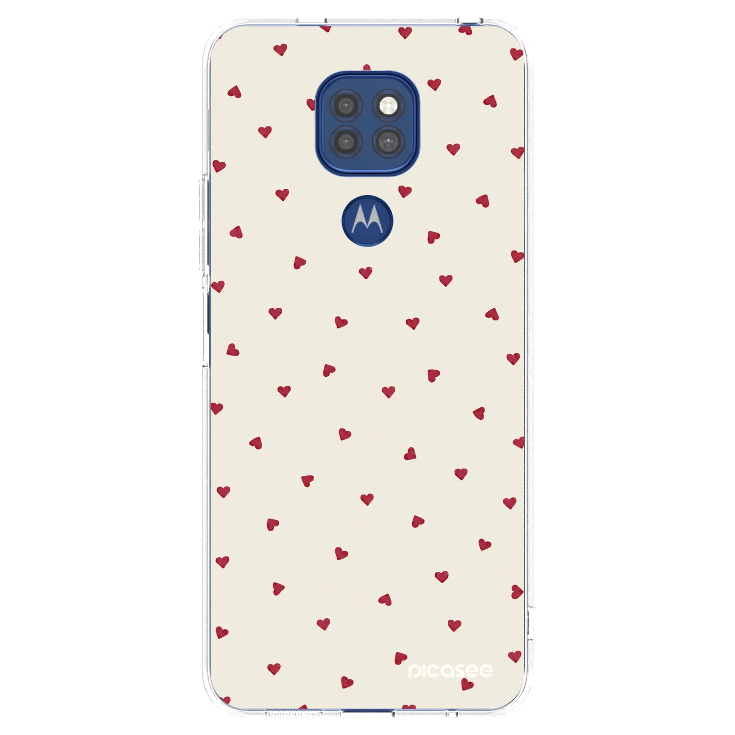 Picasee silikonowe przeźroczyste etui na Motorola Moto G9 Play - Little Love