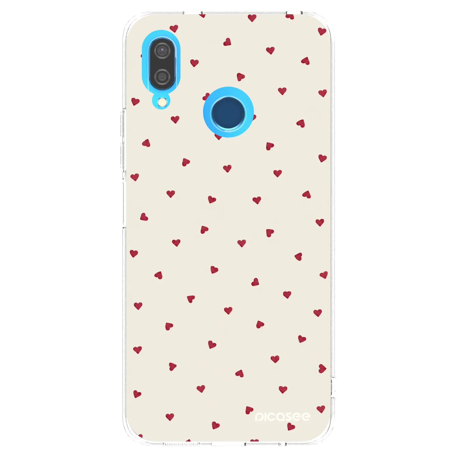 Picasee silikonowe przeźroczyste etui na Huawei P20 Lite - Little Love