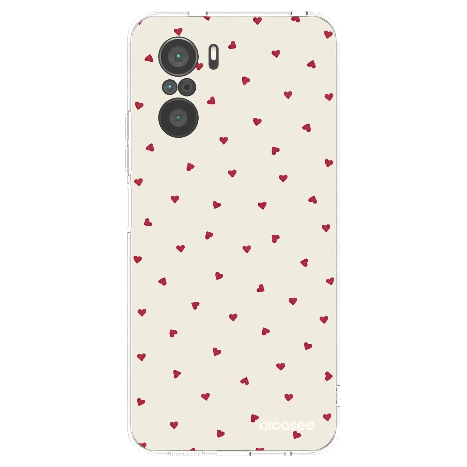 Picasee silikonowe przeźroczyste etui na Xiaomi Poco F3 - Little Love