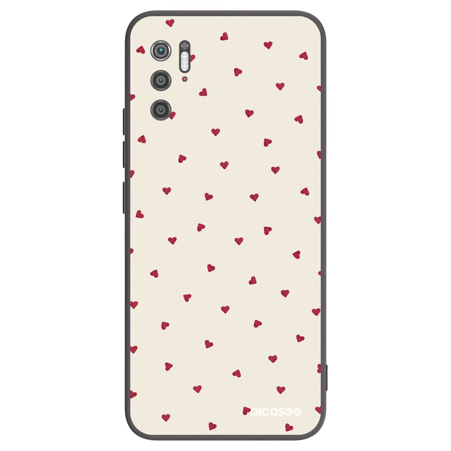 Picasee silikonowe czarne etui na Xiaomi Poco M3 Pro 5G - Little Love