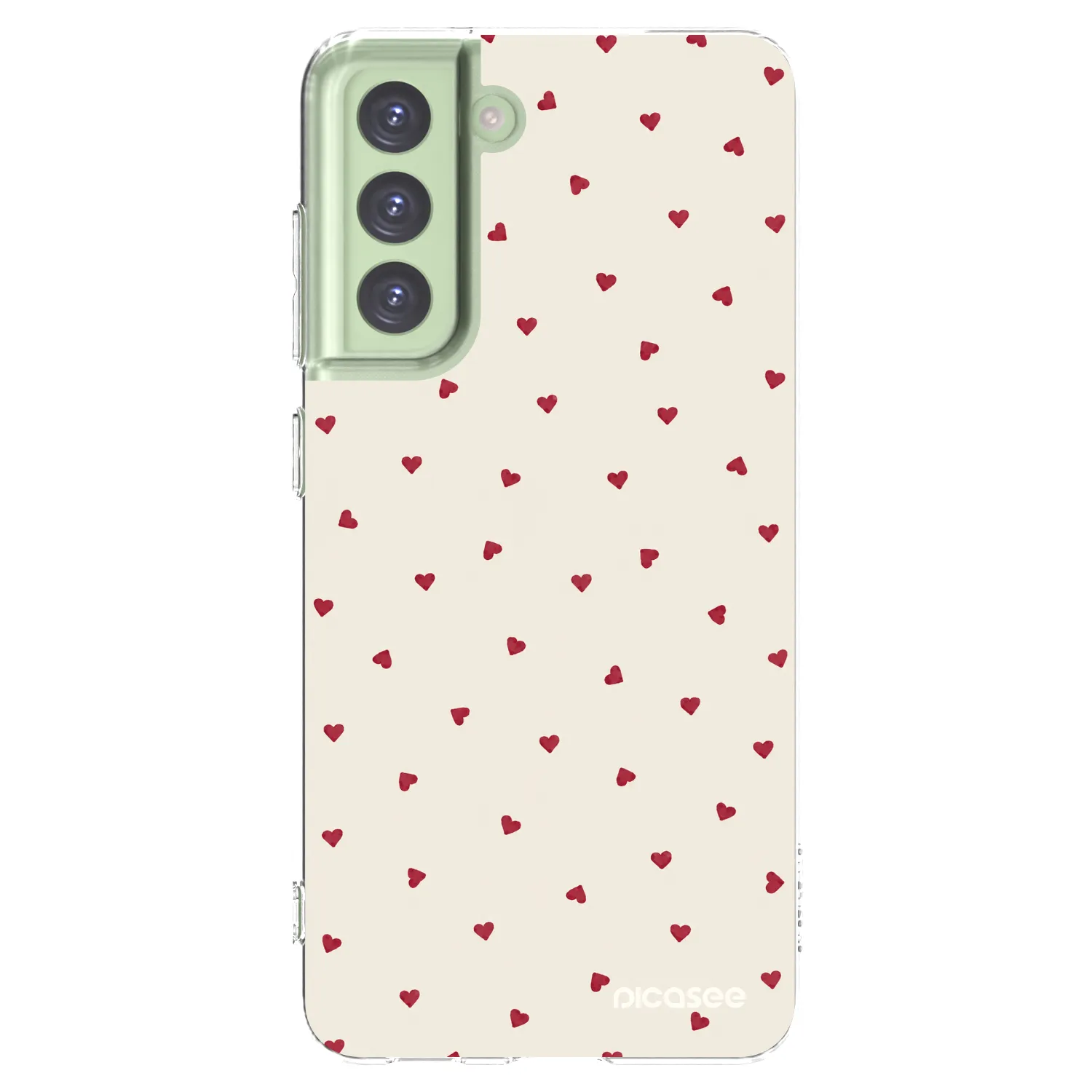 Picasee silikonowe przeźroczyste etui na Samsung Galaxy S21 FE 5G - Little Love