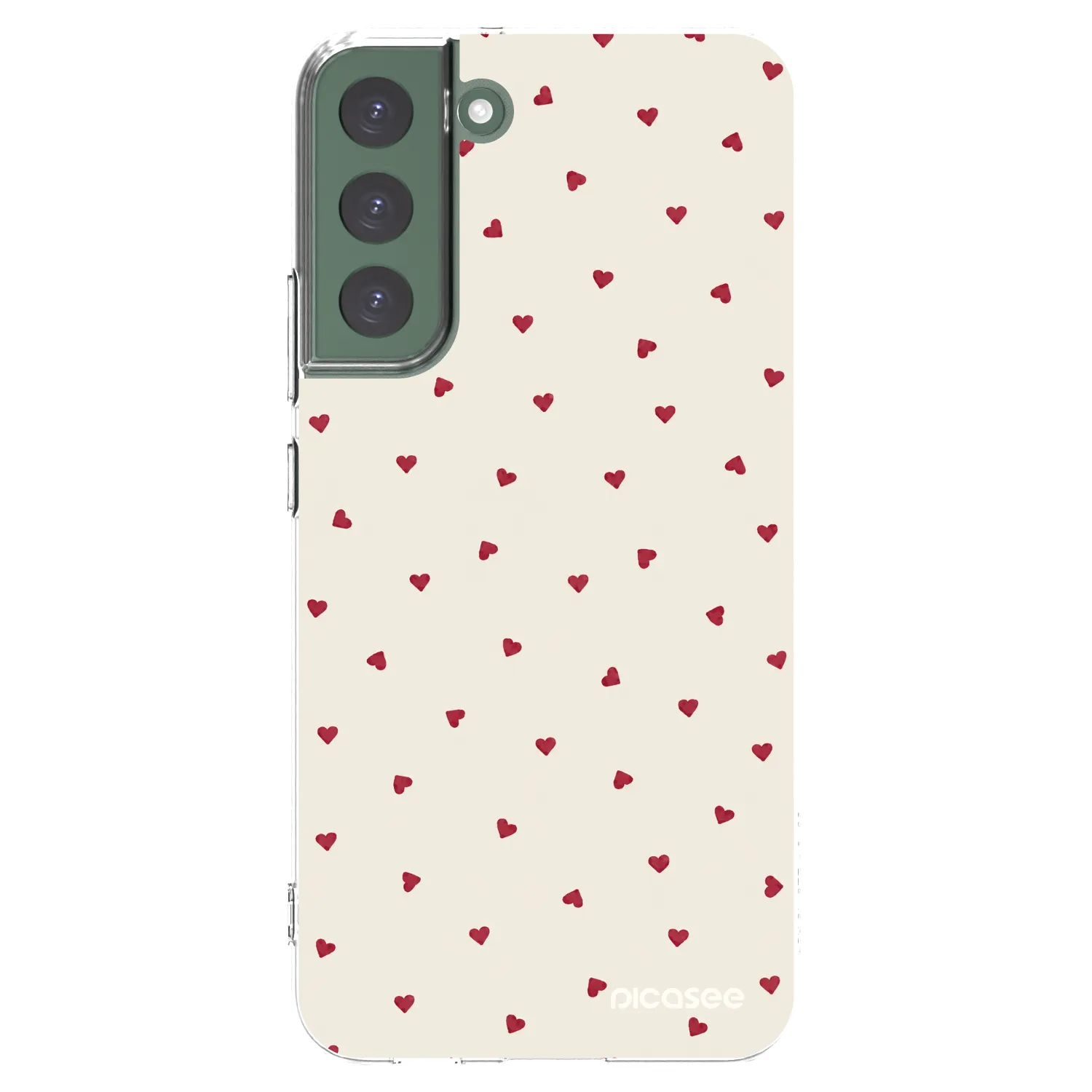 Picasee silikonowe przeźroczyste etui na Samsung Galaxy S22+ 5G - Little Love