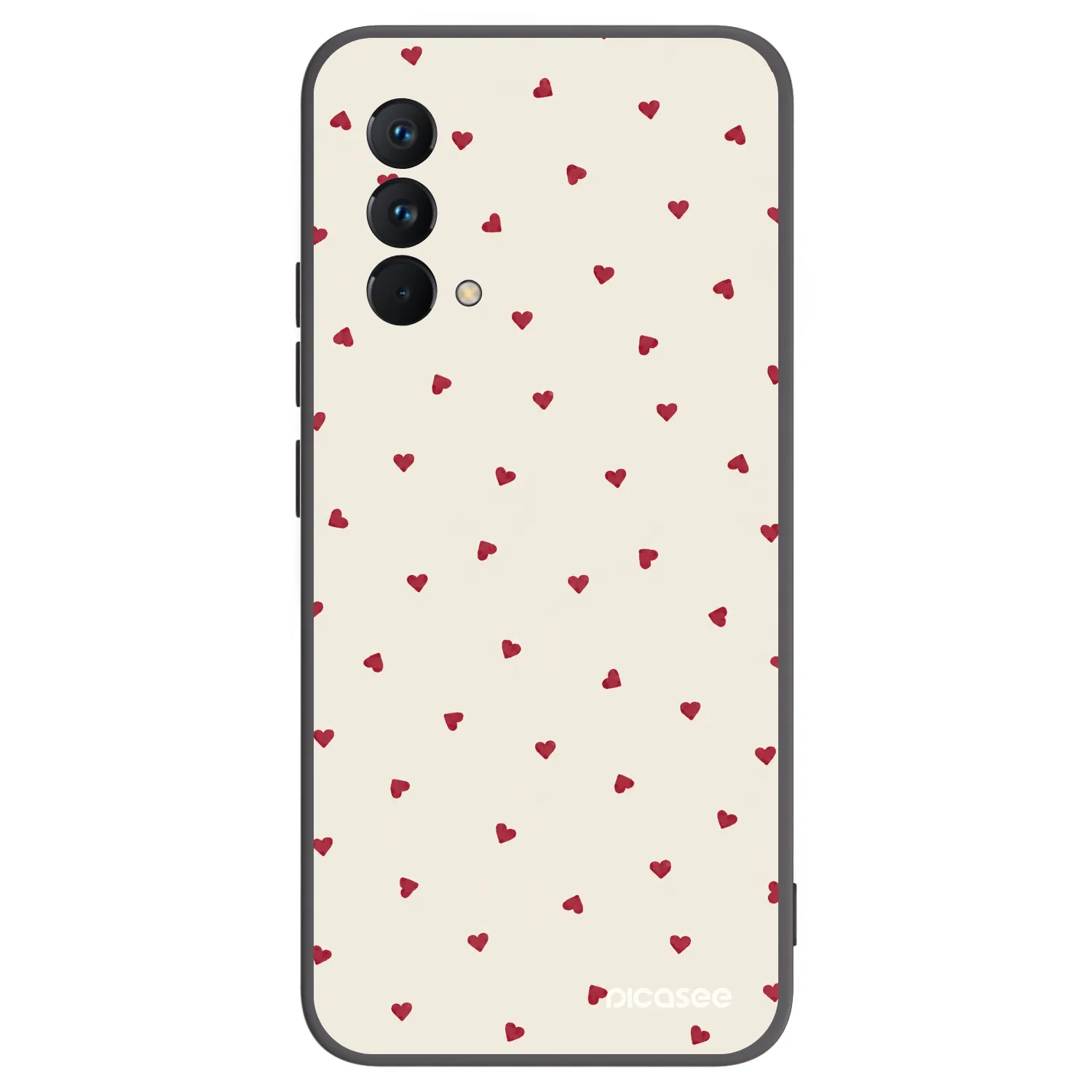 Picasee silikonowe czarne etui na Realme GT Master Edition 5G - Little Love