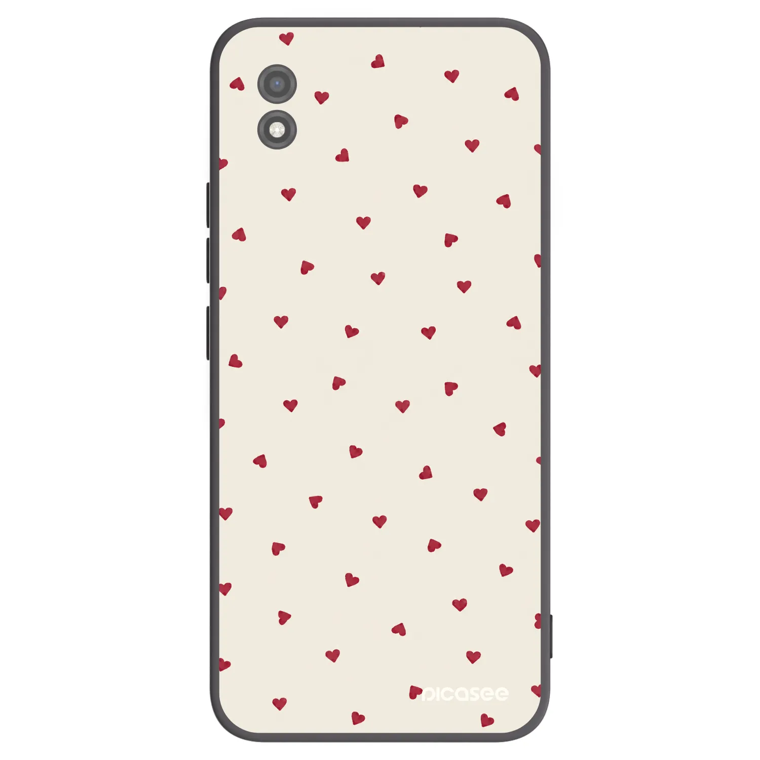 Picasee silikonowe czarne etui na Realme C11 (2021) - Little Love