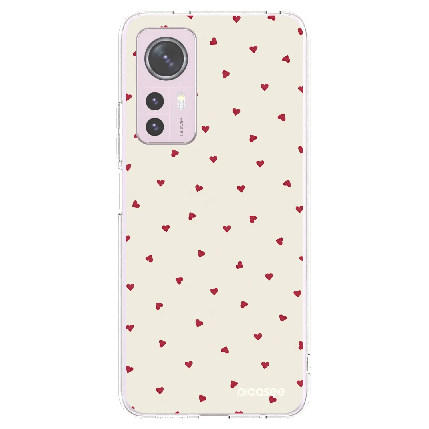 Picasee silikonowe przeźroczyste etui na Xiaomi 12 - Little Love