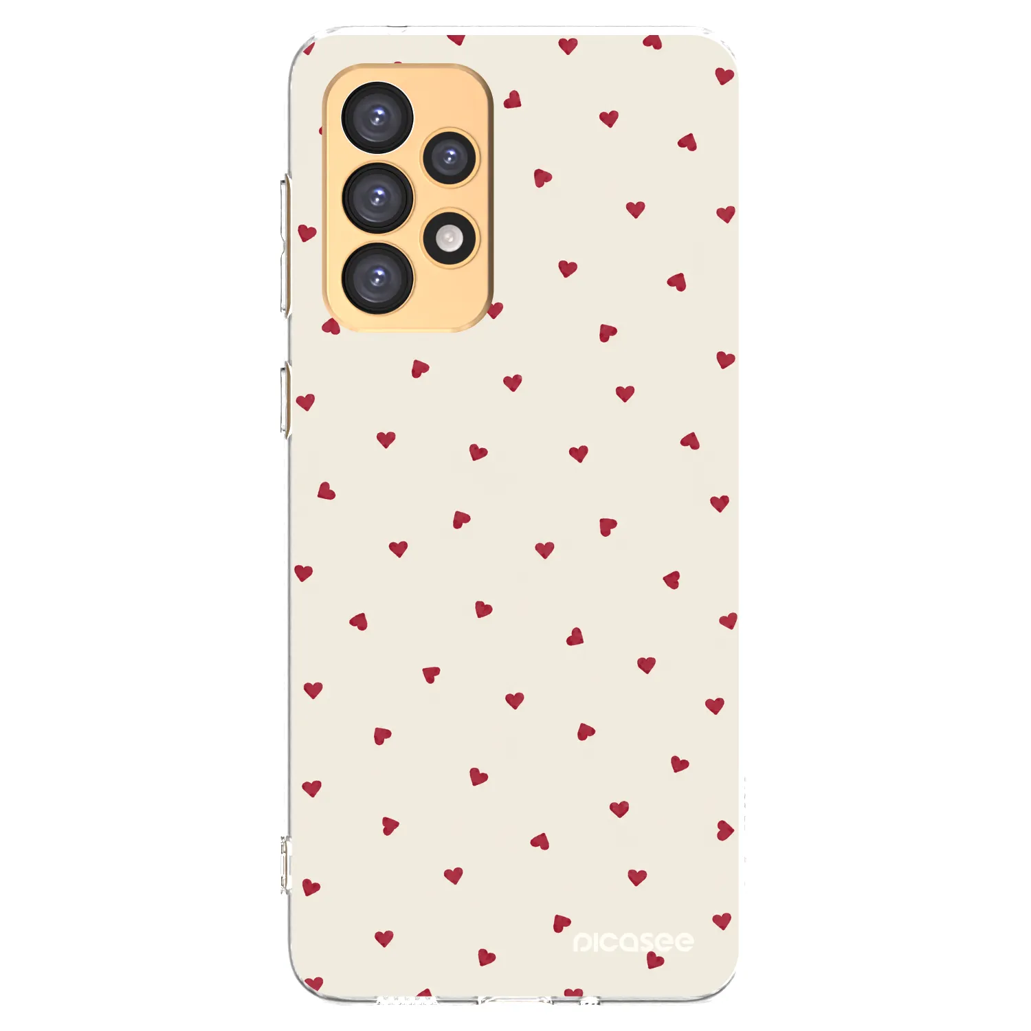 Picasee silikonowe przeźroczyste etui na Samsung Galaxy A33 5G A336 - Little Love