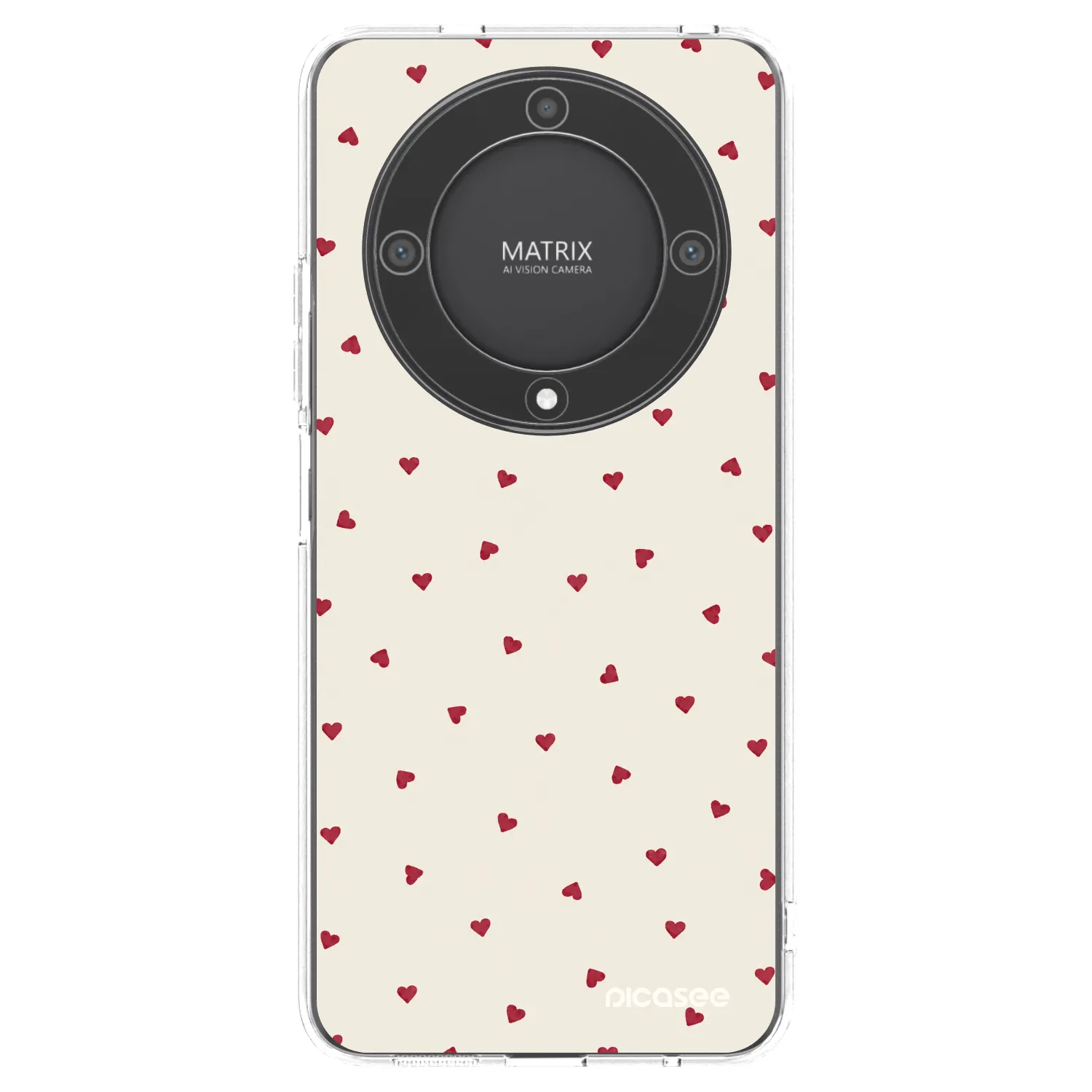 Picasee silikonowe przeźroczyste etui na Honor Magic5 Lite 5G - Little Love