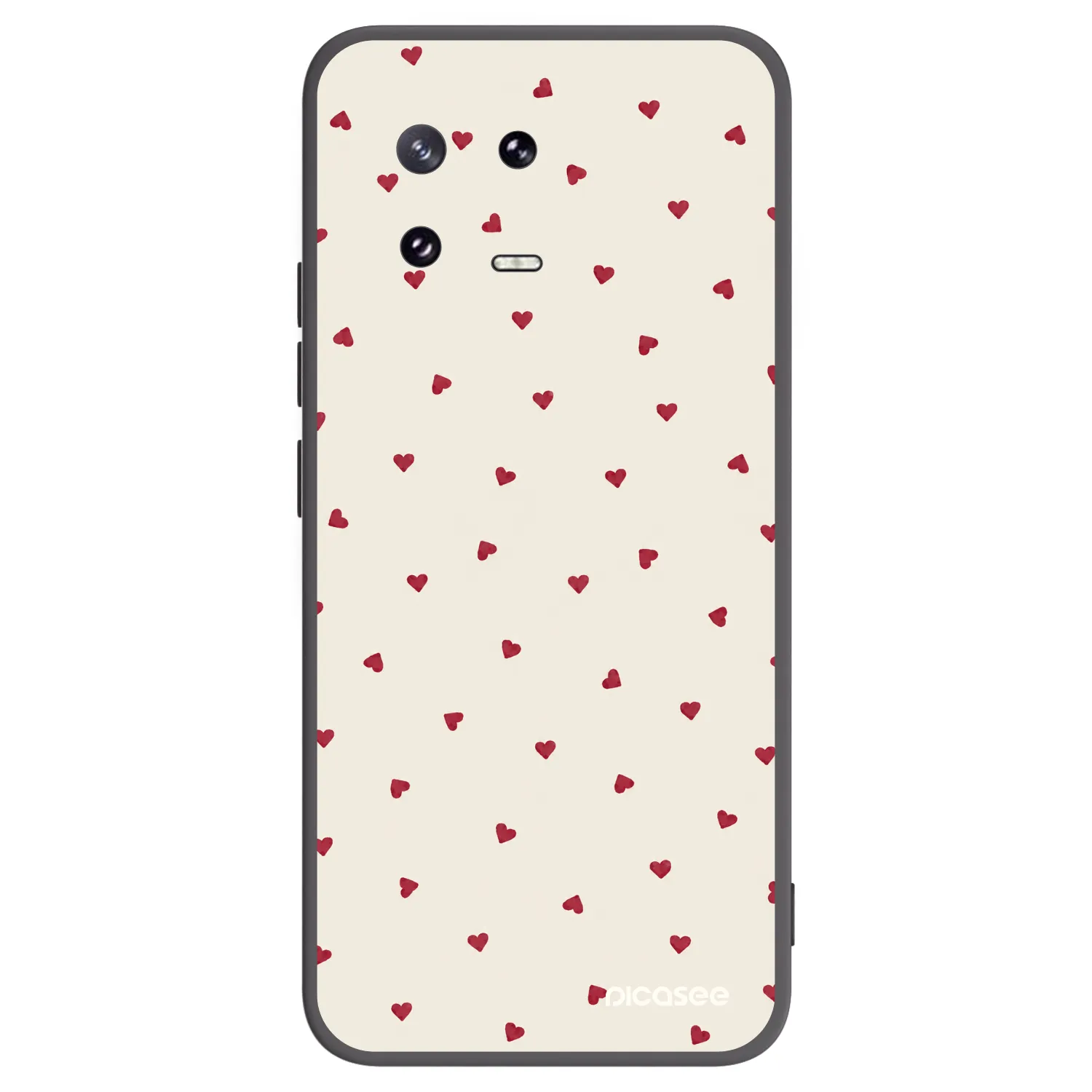 Picasee silikonowe czarne etui na Xiaomi 13 Pro - Little Love