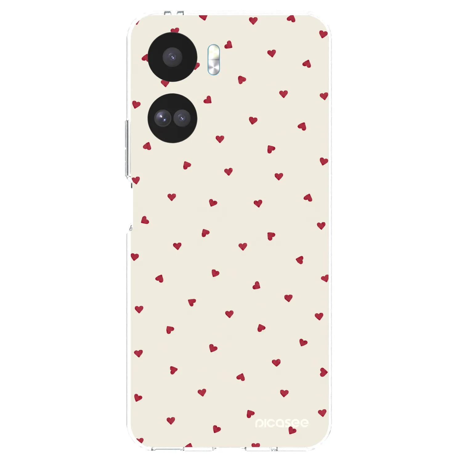 Picasee silikonowe przeźroczyste etui na Honor 90 Lite 5G - Little Love