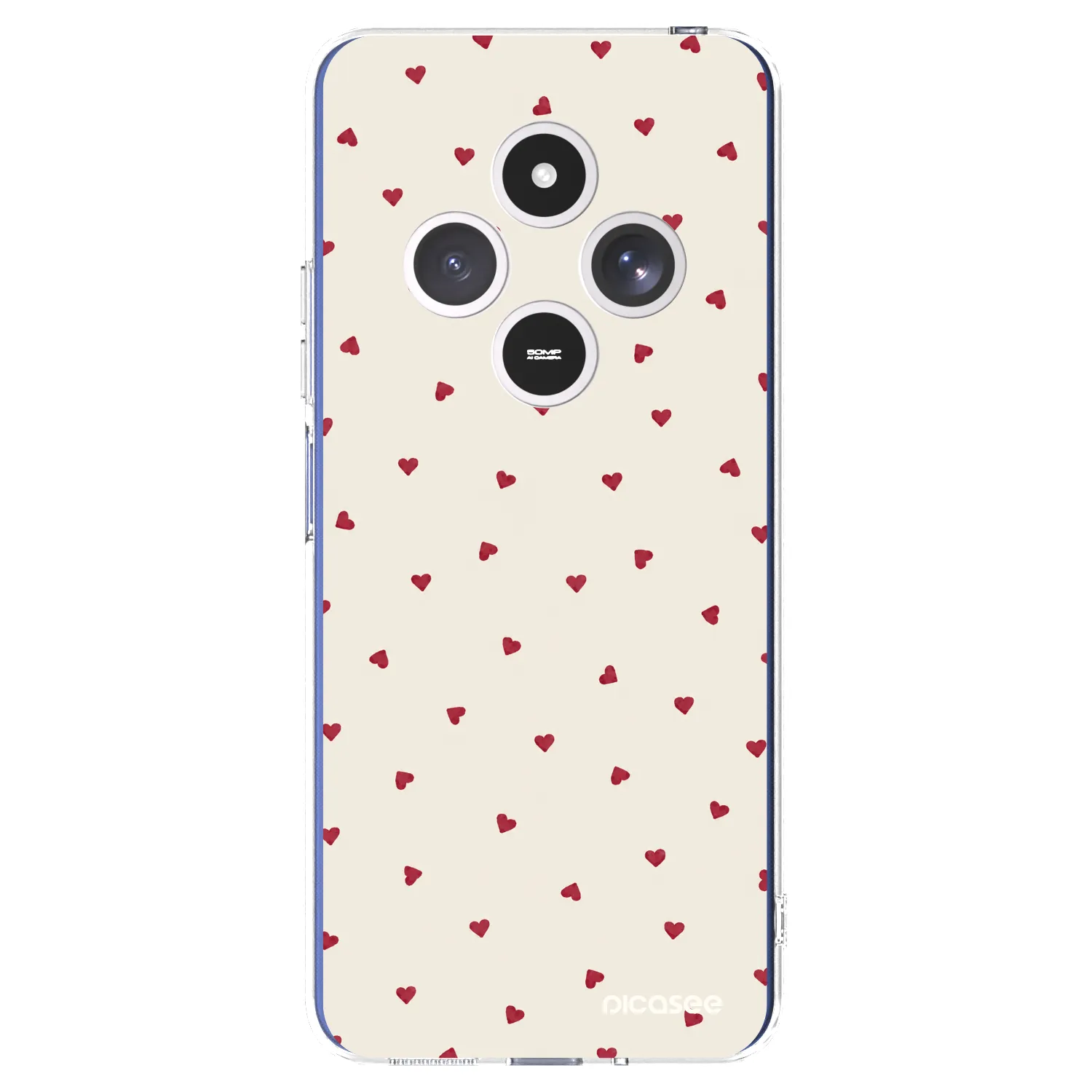 Picasee silikonowe przeźroczyste etui na Xiaomi Redmi 14C - Little Love