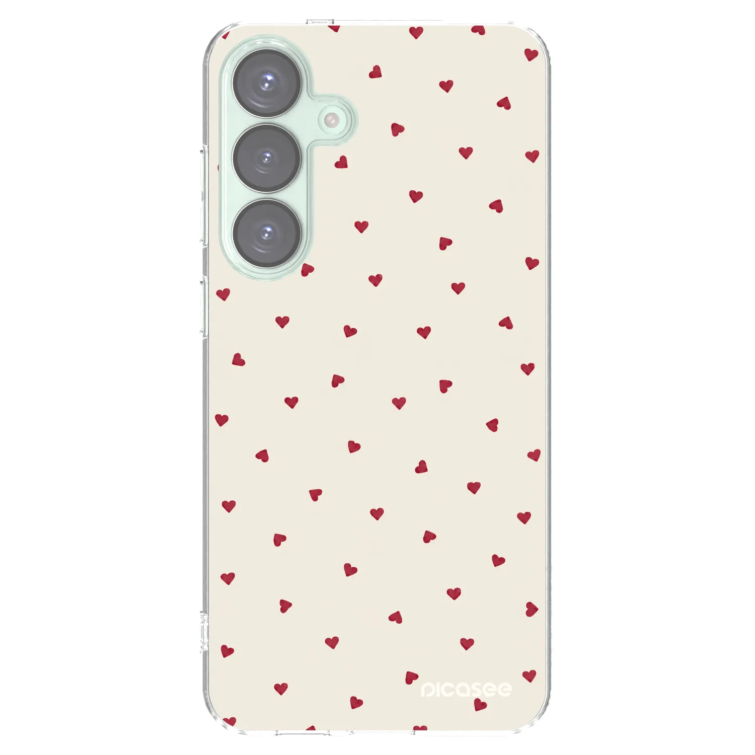 Picasee silikonowe przeźroczyste etui na Samsung Galaxy S25+ 5G - Little Love